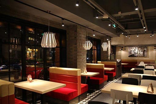 餐廳家具，餐廳卡座沙發(fā)