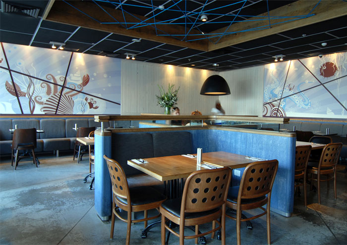 4 以色列復古風格的海鮮餐廳家具定制