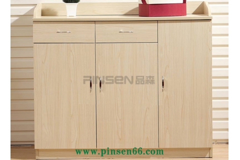 實木帶抽屜收納備餐柜