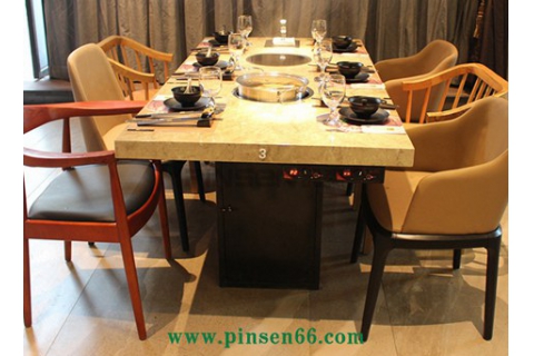 不銹鋼大理石電磁爐火鍋?zhàn)酪谓M合