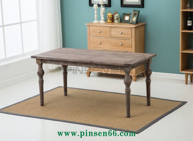 復(fù)古西餐廳餐桌椅