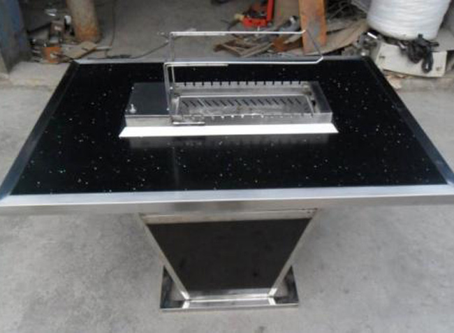 自動翻轉(zhuǎn)燒烤桌 自動翻轉(zhuǎn)燒烤桌