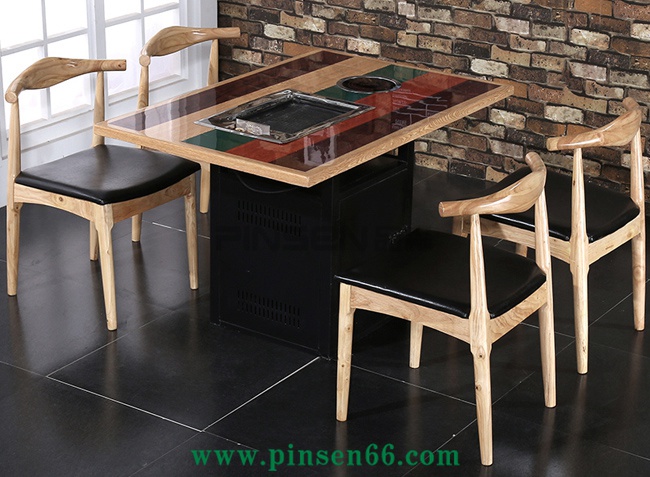 自動翻轉(zhuǎn)燒烤桌